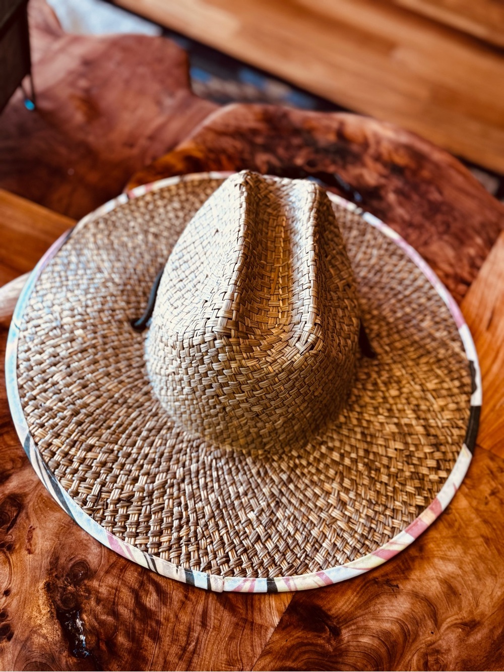 ROXY Roxy Womens  Straw Panama hat nwot m/l - Picture 4 of 9